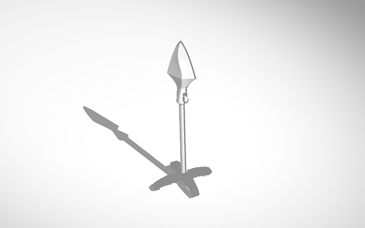 3D design arrow - Tinkercad