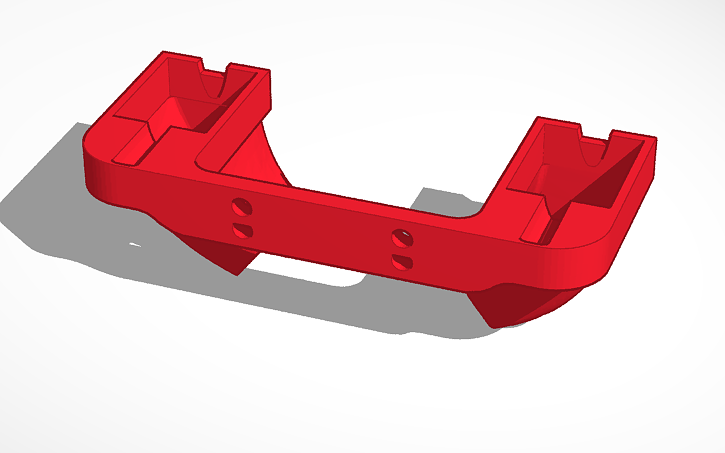 3d Design Dual Fan Holder Tevo Tarantula Tinkercad