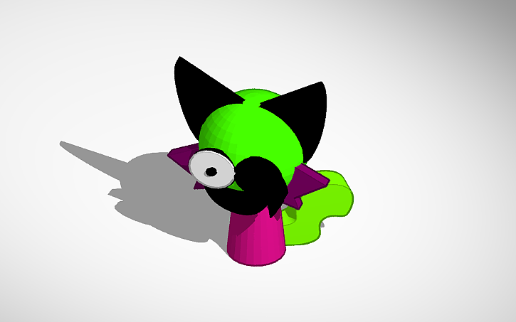 3D design ACID from Sprunki Pyramixed - Tinkercad