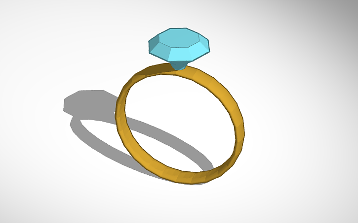 3D design anillo - Tinkercad