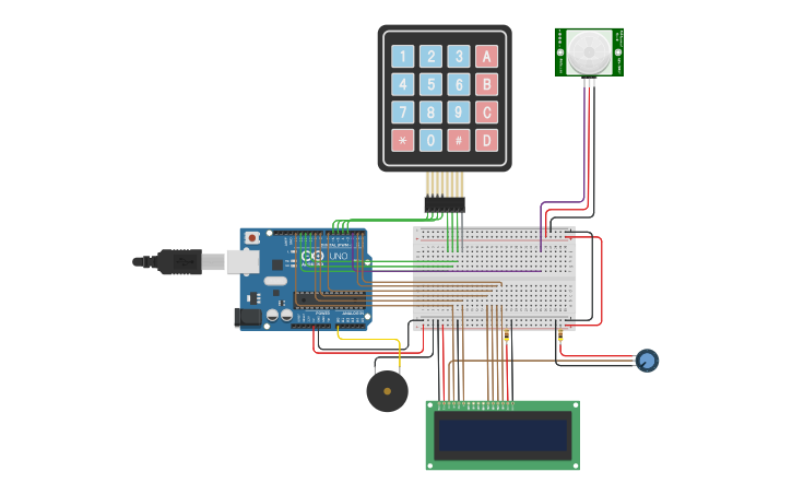 Arduino Marco Circuit design PROJETO ARDUINO - Márcio | Tinkercad