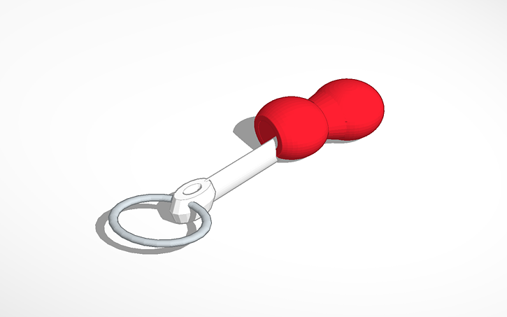 3D design Key Chain Design - Tinkercad
