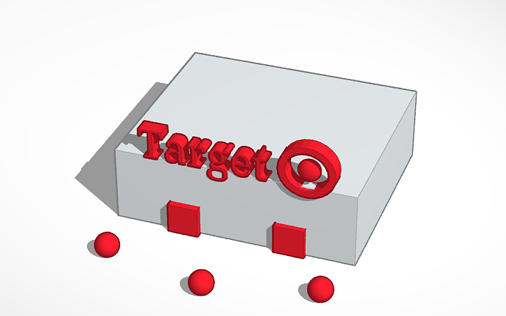 Target Autocad Imagedraw 3D design target | Tinkercad