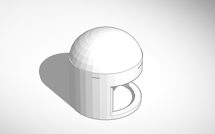 3D design Lego Classic Space Helmet - Tinkercad