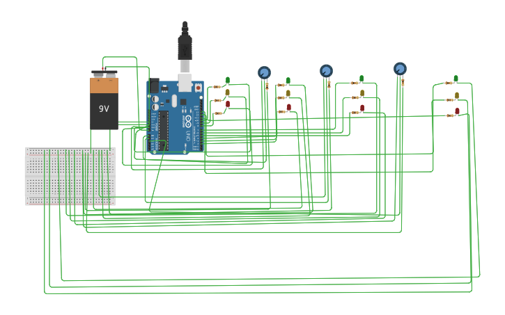 Circuit design sound sensor module-new - Tinkercad
