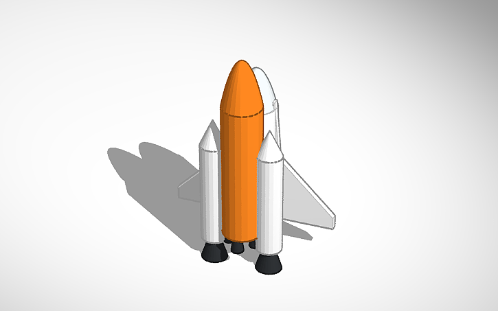 3D design RocketShip | Tinkercad