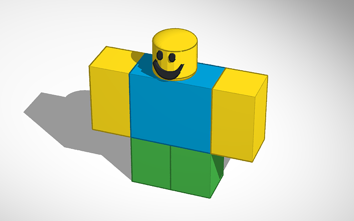 A Picture Of A Noob From Roblox