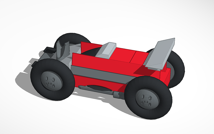 3D design Cool Race Car | Tinkercad