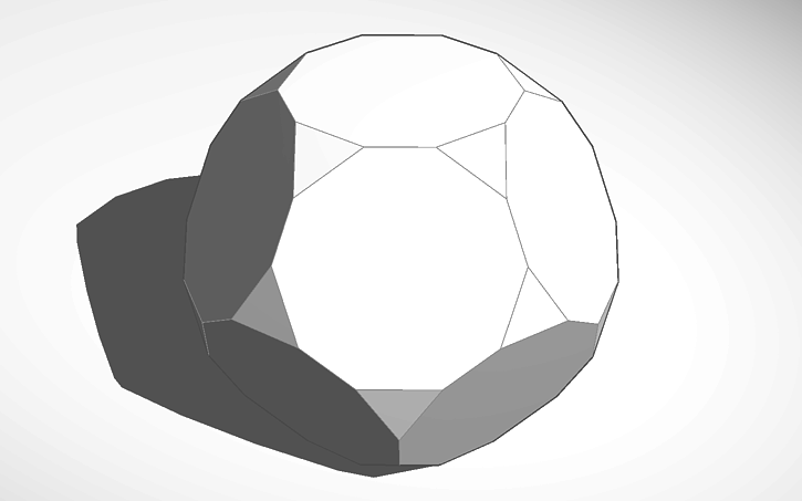 3D design Truncated Dodecahedron | Tinkercad
