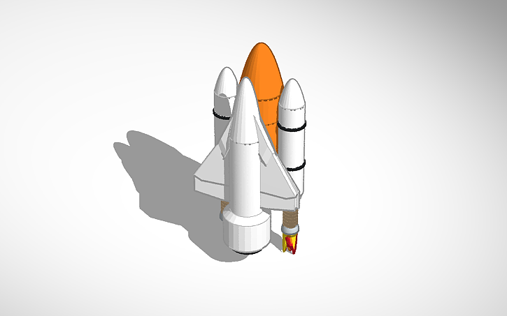 3D design Rocket | Tinkercad