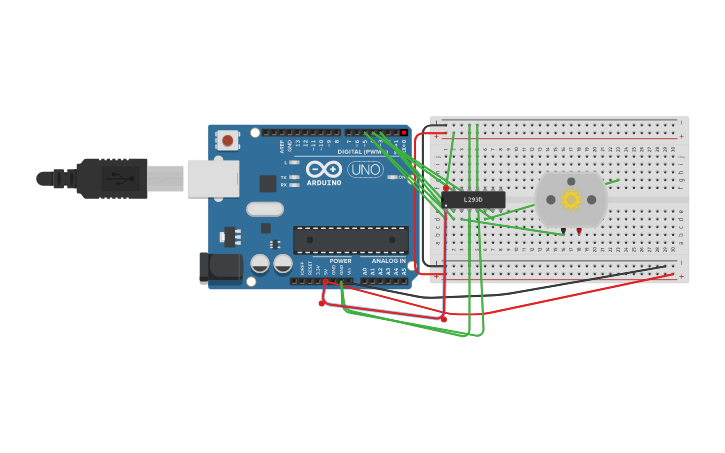 Circuit design 29 | Tinkercad