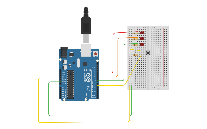 Circuit design Lesson 2 - Arduino - Tinkercad