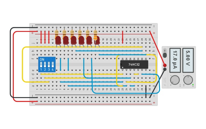 74LS00 QuaLad 2-Input NAND gate - Tinkercad 74LS00 QuaLad 2-Input NAND gate - Tinkercad