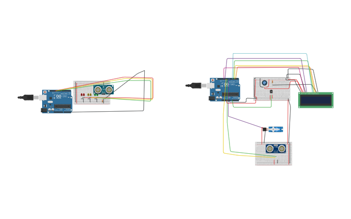 Circuit design practica 2 Iot | Tinkercad