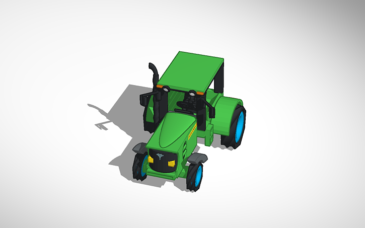 3d Design Tractor - Tinkercad