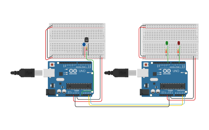 Circuit design i2c | Tinkercad