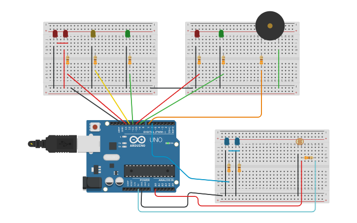 Circuit design ATIVIDADE 10 - Tinkercad