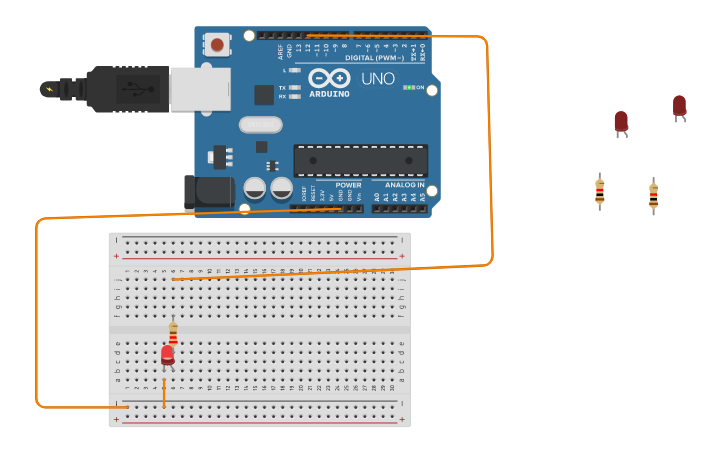Circuit design Tinkercard_arduino | Tinkercad