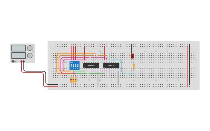 Circuit design CODIGO - 2 punto del taller - Tinkercad