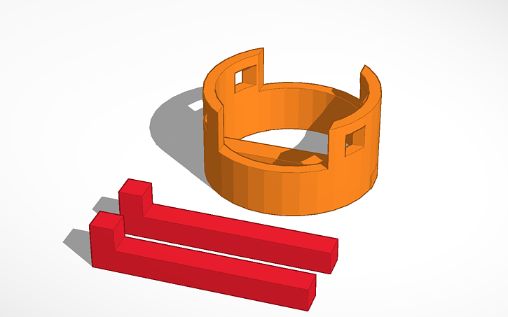 3D design Watch Case - Tinkercad