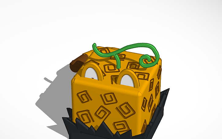 3D design Blox Fruits : Leopard Fruit - Tinkercad