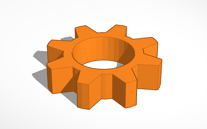 3D design Toy Gear | Tinkercad