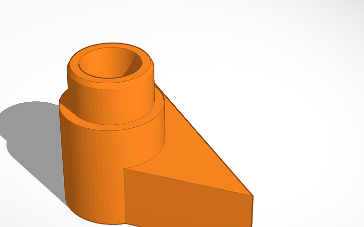 3D design Python Waterfall extension - Tinkercad