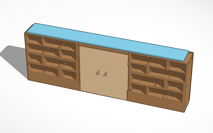 3D design Cabinet V3 - Tinkercad