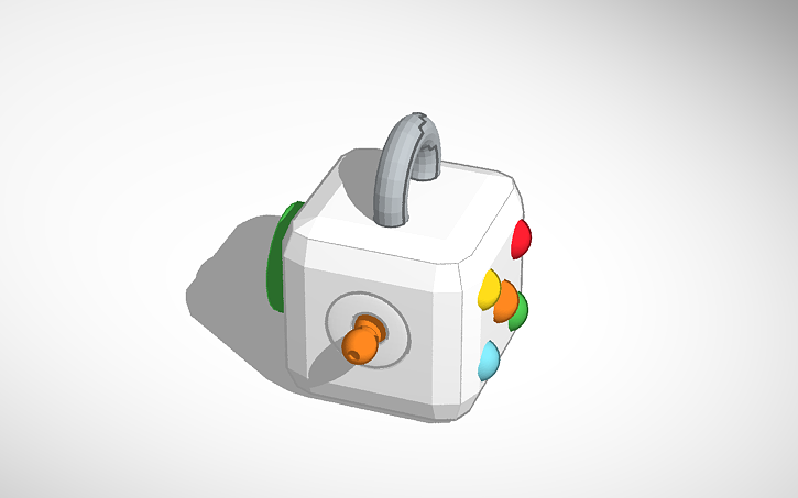 3D design Fidget Cube | Tinkercad