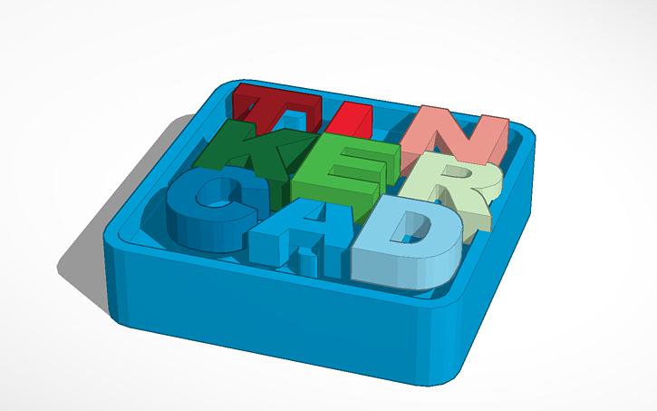 3D design The Tinkercad icon app - Tinkercad