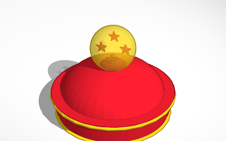 4 Star Dragonball Hat Tinkercad