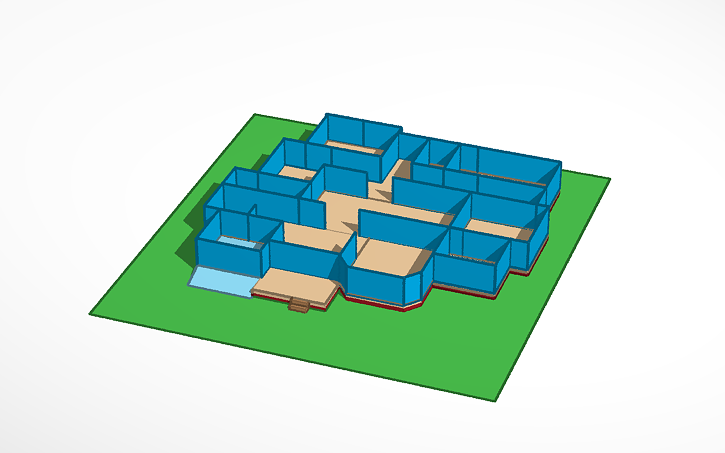 Hello Neighbor Pre Alpha House Tinkercad