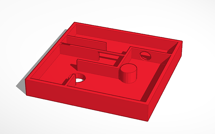 3D design Maze - Tinkercad