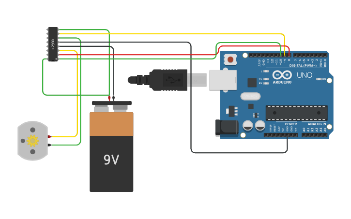 Circuit design mini project 6 part 2 | Tinkercad