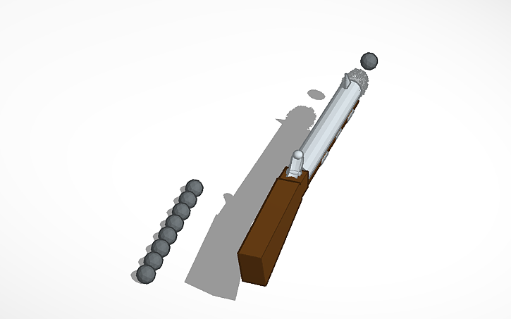 3D Design American Civil War Musket Tinkercad 3D Design American Civil War Musket Tinkercad
