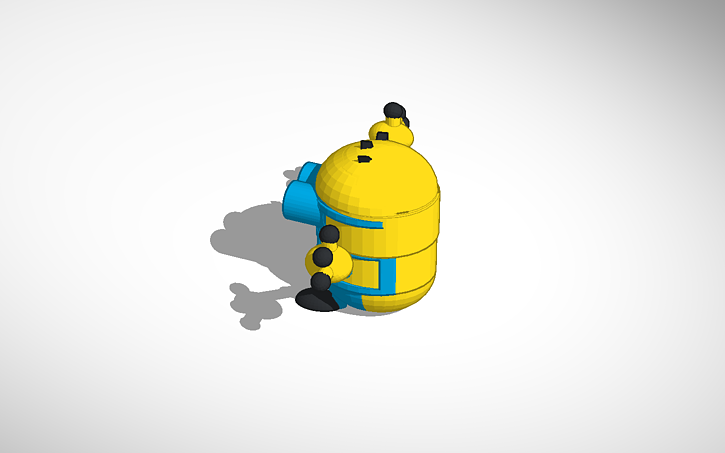 3D design minion | Tinkercad