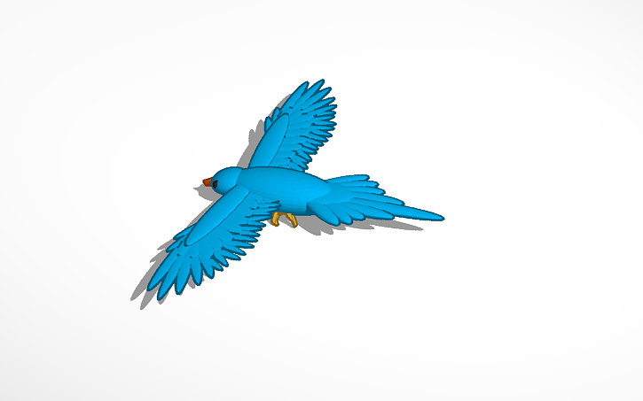 3D design Bird - Tinkercad
