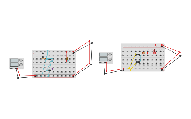 Circuit design Logic AND & OR Gate Implementation Using Diode | Tinkercad