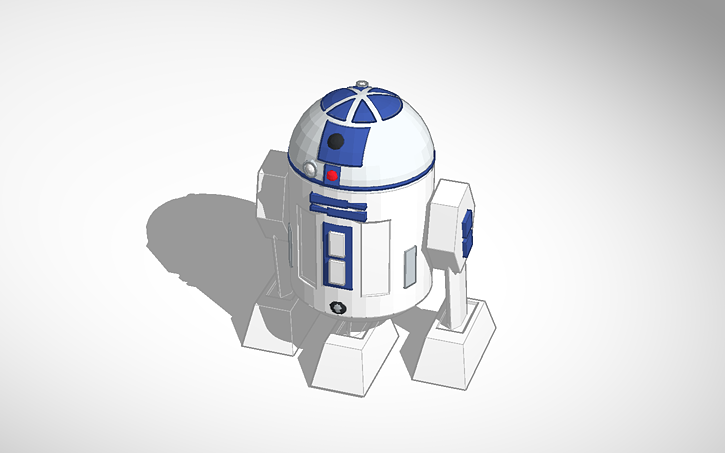 R2-D2 star wars | Tinkercad