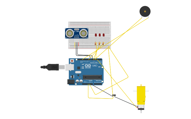 Circuit design arduino - Tinkercad