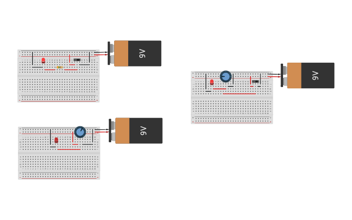 Circuit design Basic Circuits Pack | Tinkercad