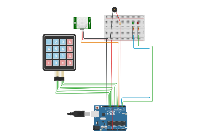 Circuit design proyecto de arduino sistemasdigitales | Tinkercad