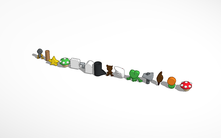All Power Ups Original And New Super Mario Bros Tinkercad All Power Ups Original And New Super Mario Bros Tinkercad