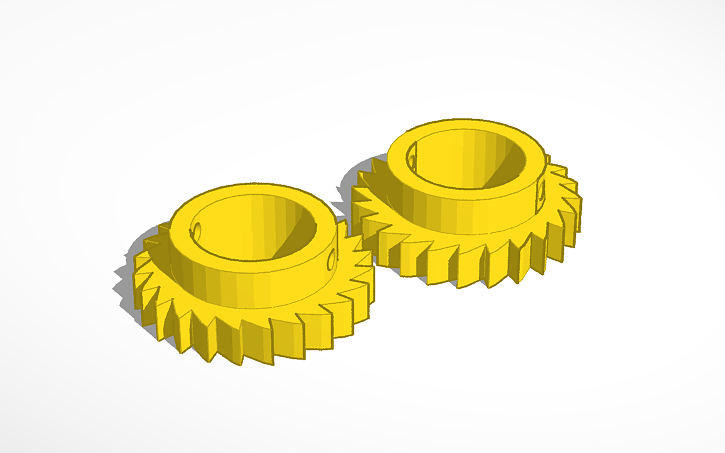 3D design Ratchets (3/4in) - Tinkercad