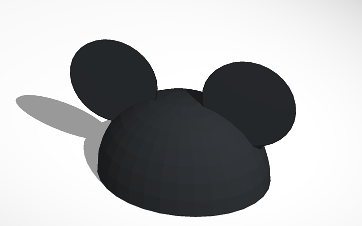 3D design Mickey Ears - T725