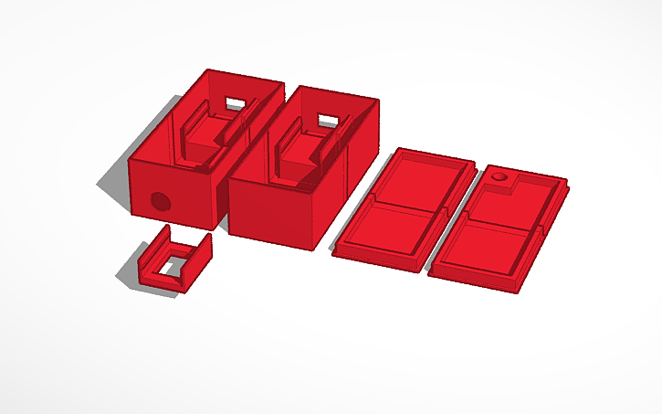 Arduino Project Box Cad 3D design Arduino Nano Project Box | Tinkercad