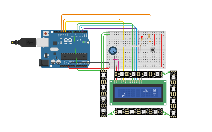 Circuit design Juego-Del-Dino-Chrome - Tinkercad