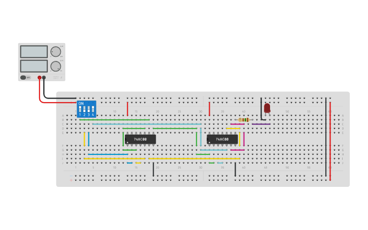 Circuit design LAB TEST 2 | Tinkercad
