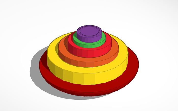 3d Design Earth Layers Tinkercad