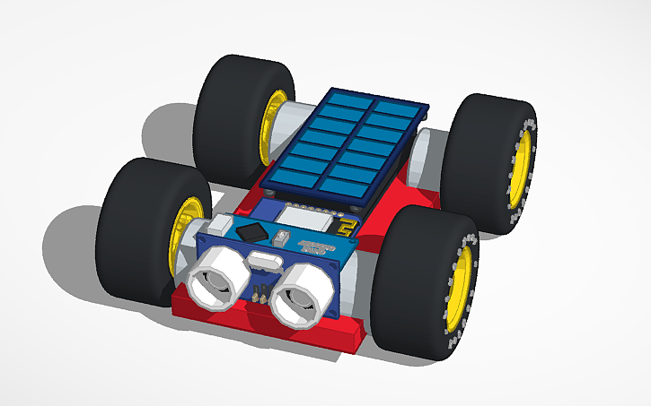 3d Design Arduino Car 3d Design Tinkercad